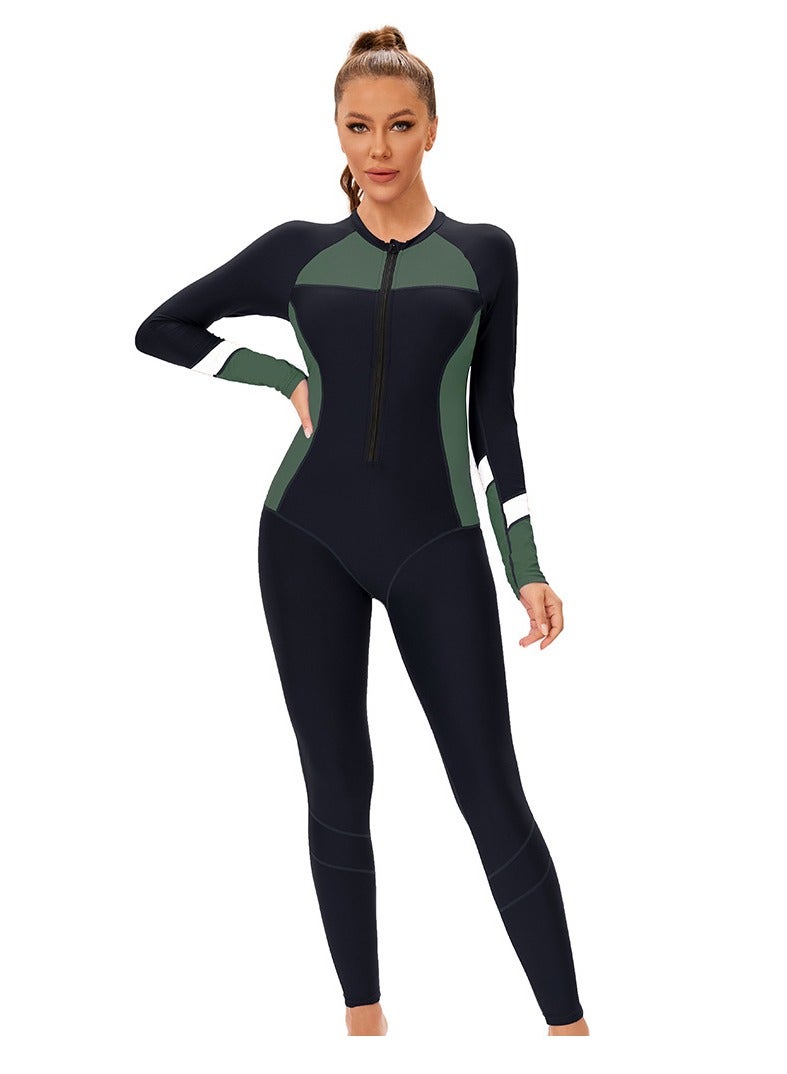 KUYING New Jumpsuit Triangle Pants Set Swimsuit - Image 1