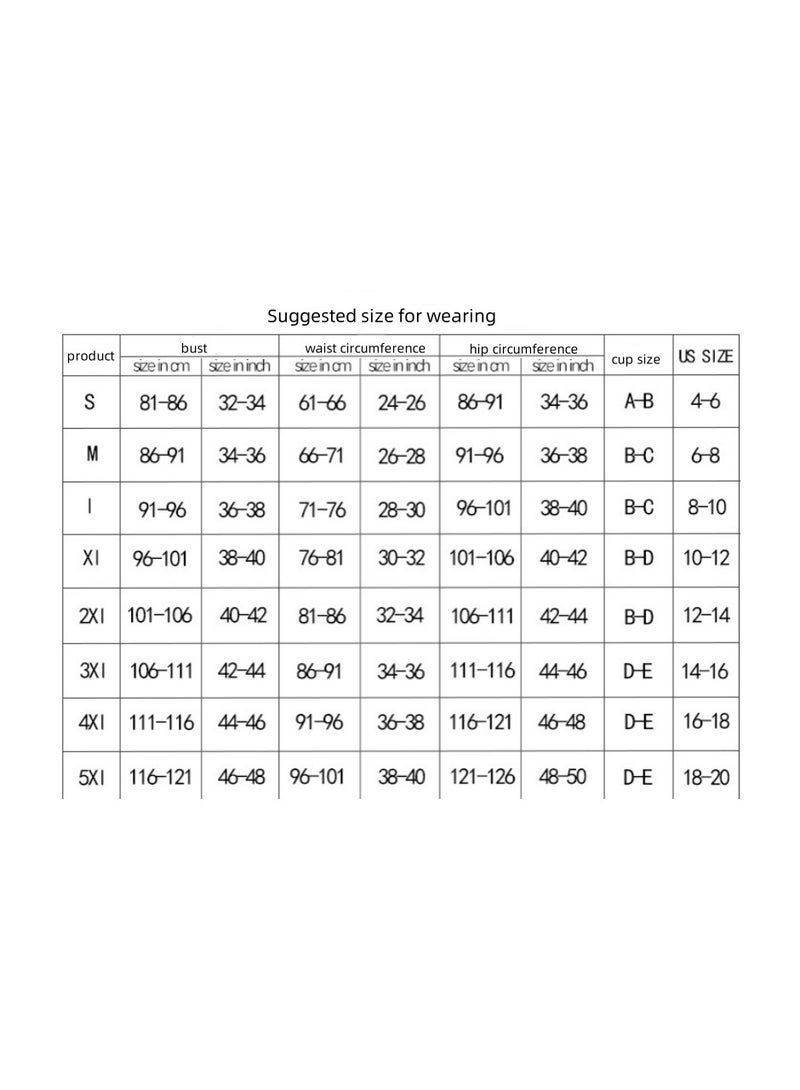 KUYING New Jumpsuit Triangle Pants Set Swimsuit - Image 4