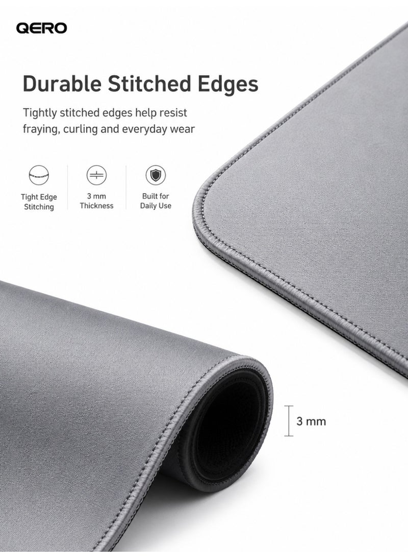 QERO Large Gaming Mouse Pad 800x300mm, Gradient Extended Desk Mat with Non-Slip Rubber Base for Keyboard Mouse Office and Gaming - Image 3