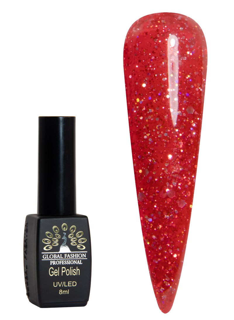 GLOBAL FASHION - Global Fashion Black Elite Gel Polish | 132 Colors of Long-Lasting Elegance - 8ml | 147 - Image 1