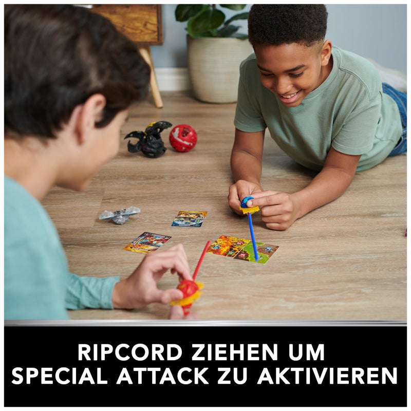 Bakugan Battle 5-Pack, Special Attack Dragonoid, Ventri, Bruiser, Octogan, Trox; Customizable, Spinning Action Figures, Kids Toys for Boys and Girls 6 and up - Image 4