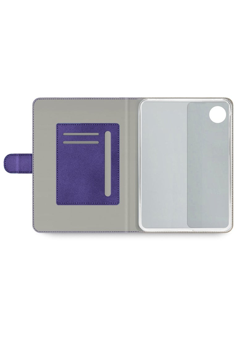 Wtech Honor Pad 10 5G 2025 (12.1 inches) PU Leather Magnetic Closure Flip Case Cover (TCFPSR) - Eggplant Purple - Image 3