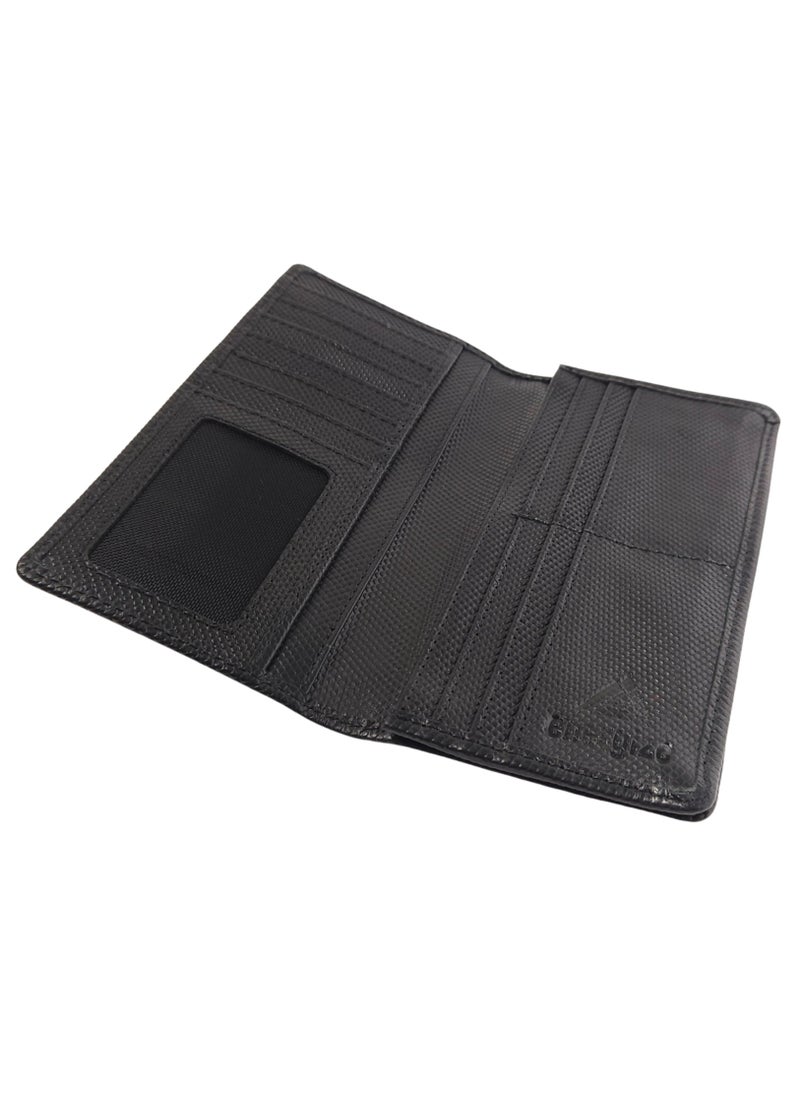 Native Comfort - Long Genuine Leather Wallet for Men, Premium Leather Material with Versatile Compartment, Ideal for Traveling & Daily Use, Perfect Gift for Any Occasion- Chocolate - Image 1