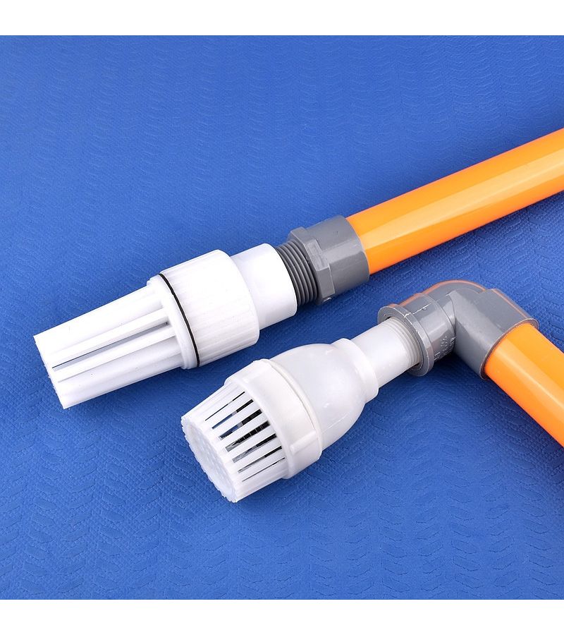 صمام فحص ذاتي التحضير من البلاستيك PVC مقاس 2 بوصة مع فلتر، لا يحتاج إلى كهرباء - Image 5