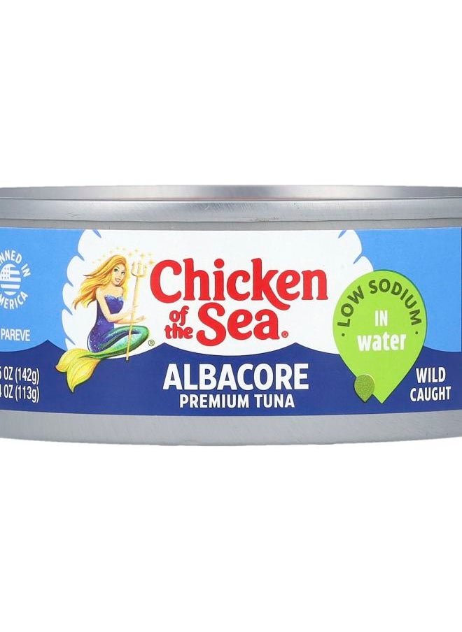 Chicken Of The Sea - Albacore Premium Tuna In Water Low Sodium 5 oz (142 g) - Image 1