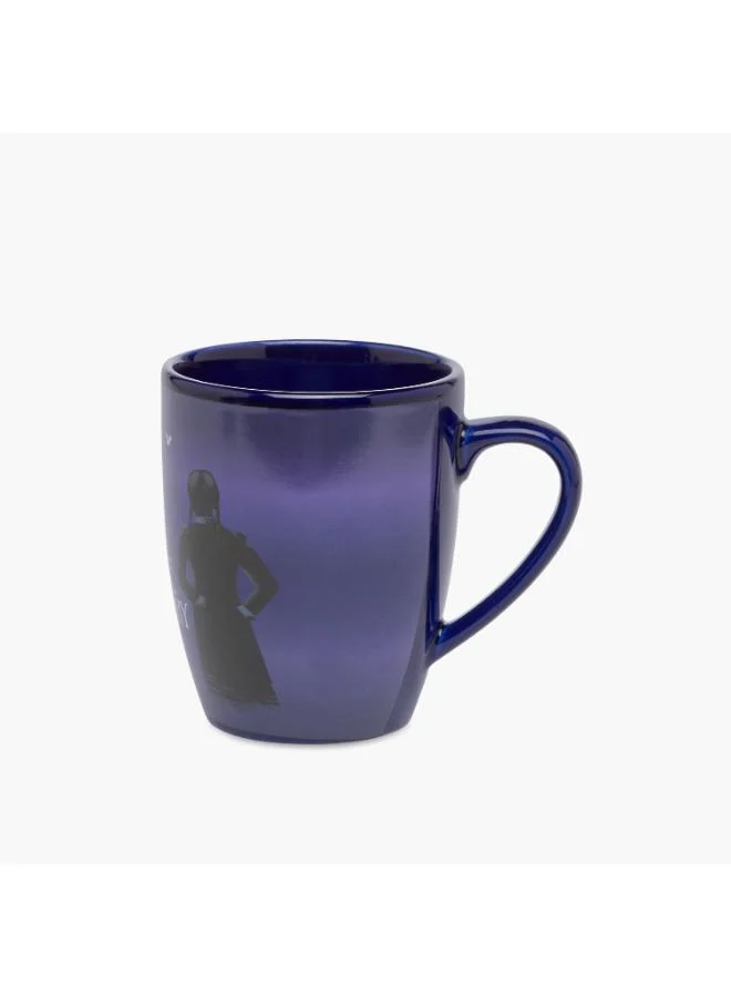 لايف ستايل Wednesday Print Porcelain Mug with Handle - 330 ml