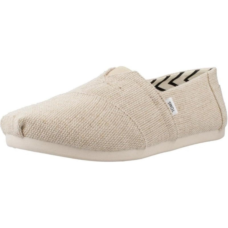 Men's alpargata loafers for casual wear, canvas upper in navy blue with eco-friendly jute sole and cushioned insole for all-day comfort - Image 1