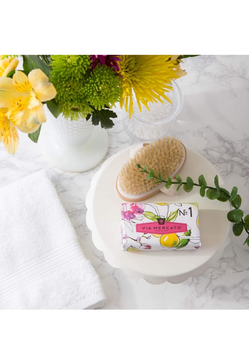 Via Mercato Italian Soap Bar (200 g), No. 1 - Bergamot, Patchouli & Rosewood  - Image 3
