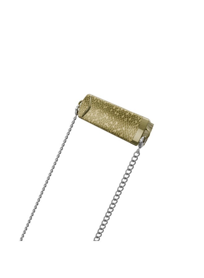 LEVELO Crossbody Chain Back Clip Phone Holder / Detachable Chain / 1.2m Length Caseless Lanyard / Universal Compatibility / Aluminum Material / Strong Hold / Lightweight / Durable / Anti-Corrosion - Black - Image 3