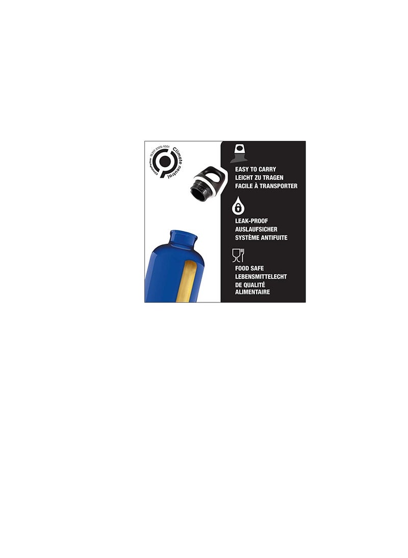 SIGG Traveller Water Bottle (1 L), Pollutant-Free and Leak-Proof Metal Bottle, Lightweight and Robust Aluminium Bottle with Screw Cap - Image 4