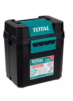 توتال TOTAL خط ليزر ذاتي التسوية 0-30 م - ليزر أحمر، خط أفقي واحد، 4 خطوط عمودية، دقة ± 1.0 مم، قفل متقاطع ووظائف كسب الليزر، مثالي للقياسات الدقيقة والمحاذاة في مشاريع البناء والمشاريع اليدوية  - Image 3
