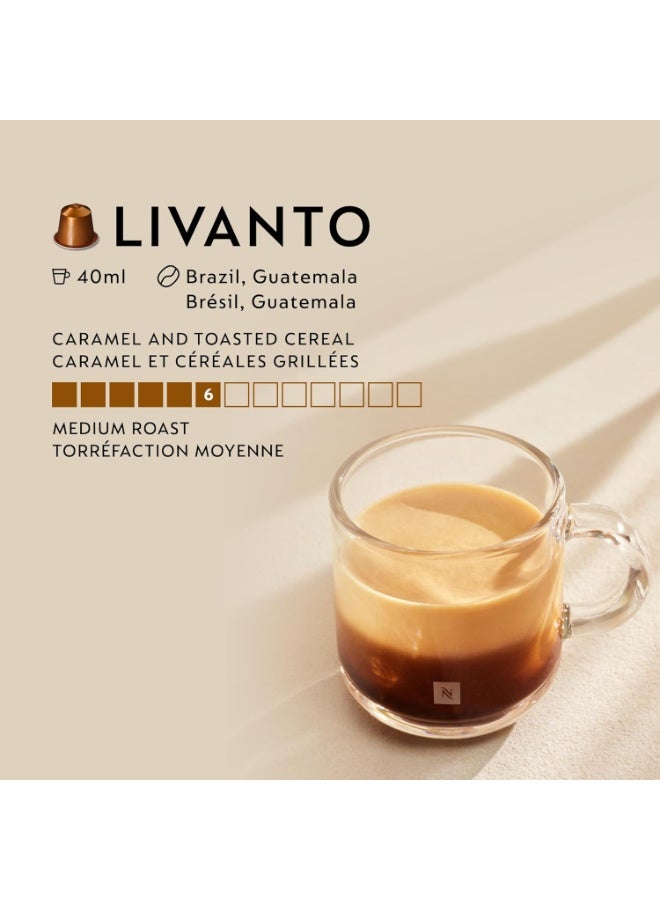 Nespresso Original Line Livanto Coffee Capsules, Pack of 90 – Compatible with Original Machines, Recyclable Aluminum Pods - Image 2
