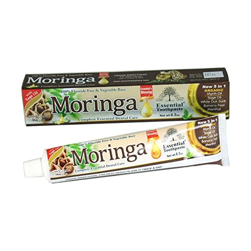 Essential Palace Moringa Essential Toothpaste 100 Fluoride Free 200 g