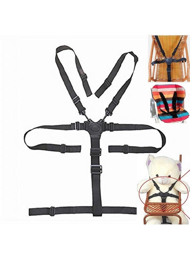 Twoworld Universal Baby Safe Belt Holder - 5 Point Harness Replacement for Wooden High Chair - Image 1