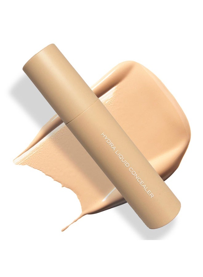 Ruby's Organics Liquid-Cream Concealer for Under-eye Dark Circles & Pigmentation, Full Coverage, Under Eye Cream with Bakuchiol, Easily Blendable, Highly Pigmented, Natural, All Indian Skin Types - HC4, 6.5ml - Image 1