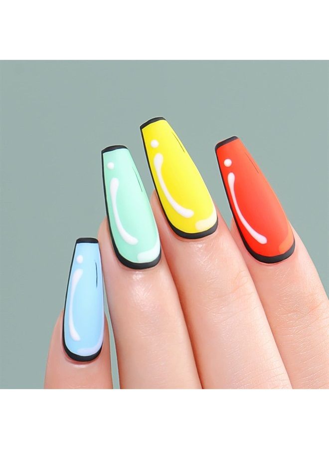 AIMEILI Soak Off U V LED Gel Nail Polish - No Wipe Matte Top Coat 10ml - Image 5