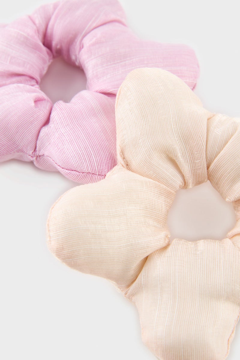 DeFacto Multicolour Girl Girl Floral 2 Piece Hair Clips Casual - Image 3