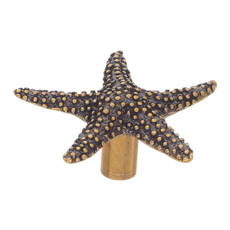 Retro Brass Cabinet Pulls Coastal Sea Creature Drawer Handles For Kitchen Dresser - Image 2