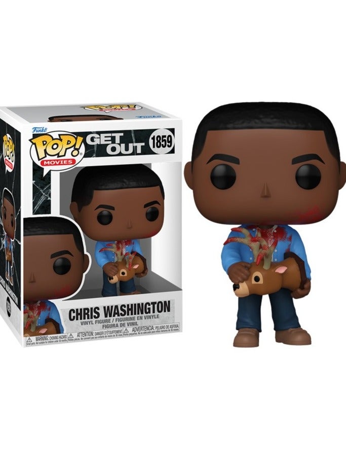 Funko Pop! Movies: Get Out - Chris Washington with Deer - Image 1