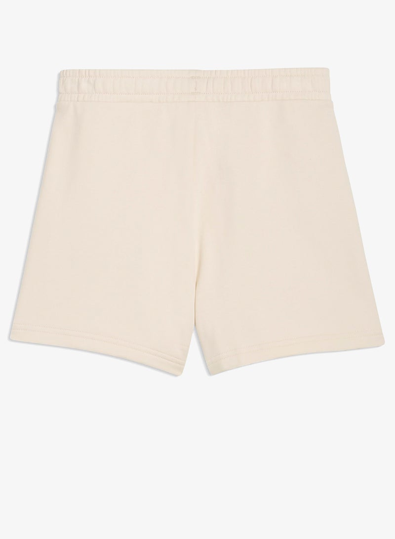 PUMA Youth Essential Script High Waist Shorts - Image 2