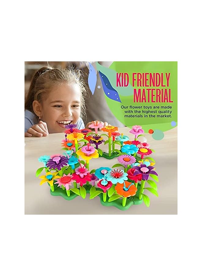 PROMASS Colored Flowers Assembling (90) pcs, Development Thinking for Toddlers Kids, Early Learning Toys, for Age 3+ Year Old, Fun & Perfect Gift - Image 4
