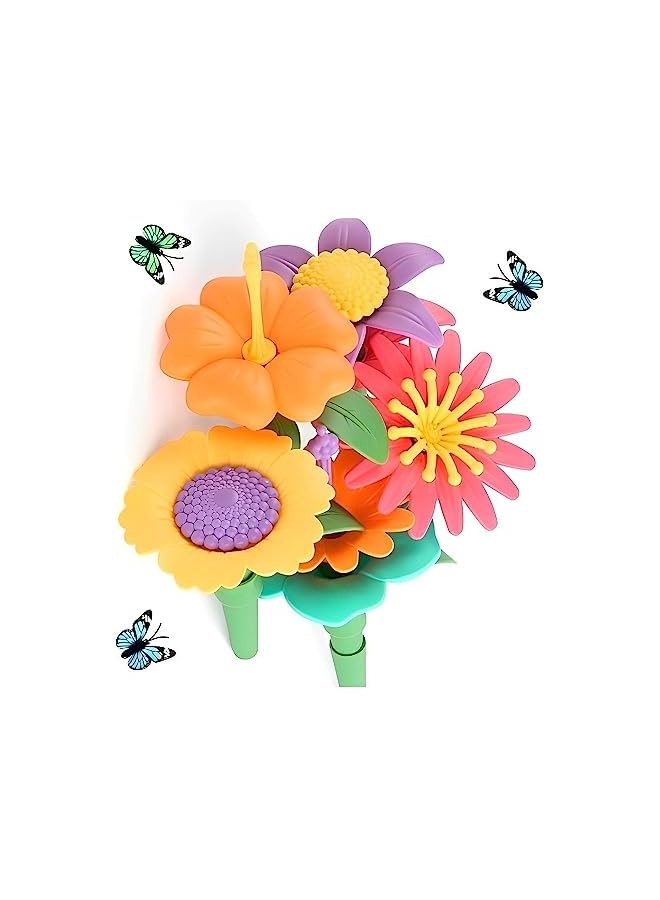 PROMASS Colored Flowers Assembling (90) pcs, Development Thinking for Toddlers Kids, Early Learning Toys, for Age 3+ Year Old, Fun & Perfect Gift - Image 3
