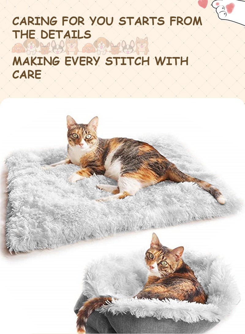 كيدل دافئ الحيوانات الأليفة الحصيرة الغسيلة القطة الحصيرة القطة فراش بلوش بطانية ناعمة وسرير القطة للداخلية - Image 3