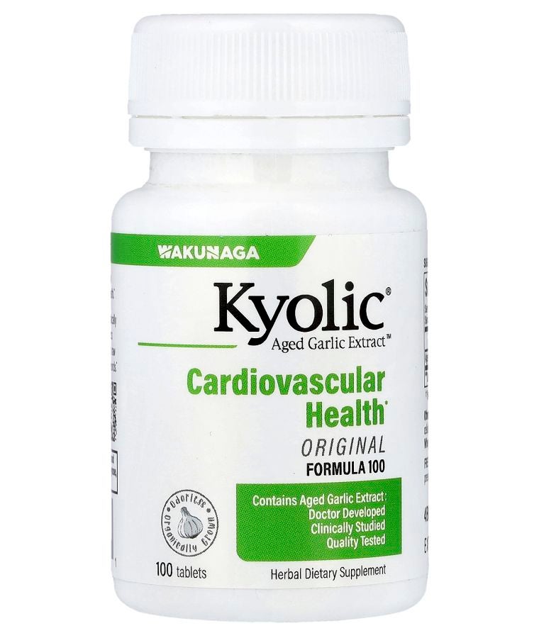 Aged Garlic Extract™ Cardiovascular Health Original Formula 100 100 Tablets (300 mg per Tablet)