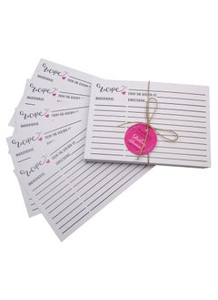 Darling Souvenir Darling Souvenir White Classic Recipe Cards Refill Kitchen Set Of 50 Cards 