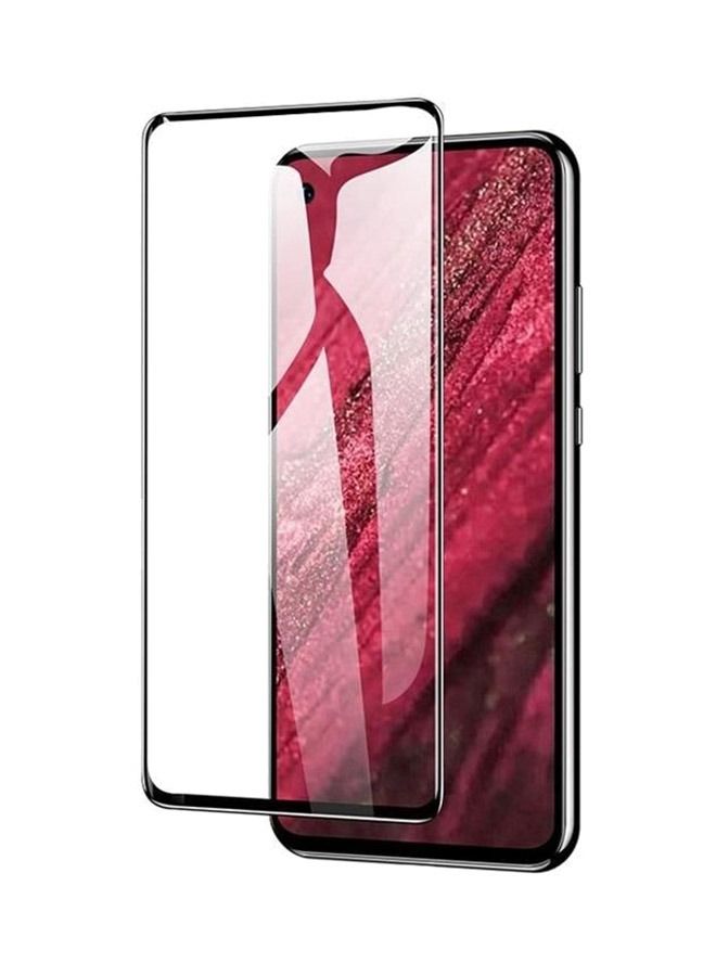 Tempered Glass Screen Protector For Huawei Y9S Black/Clear