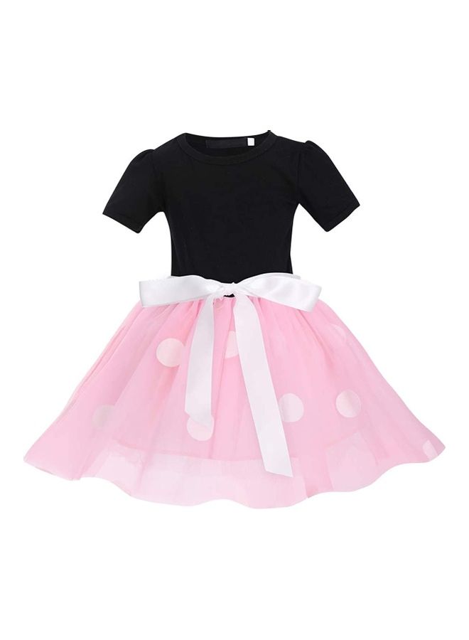 NIBEMINENT Princess Polka Dots Costume 90cm - Image 4