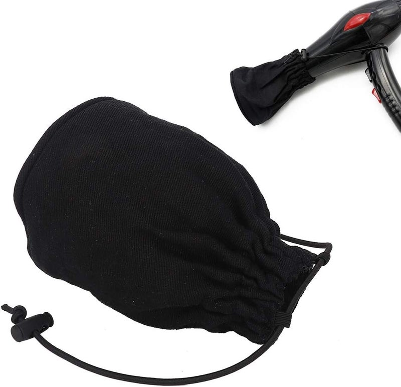Brrnoo Brrnoo Hair Dryer Hot Sock Diffuser Foldable Lightweight Black Nylon