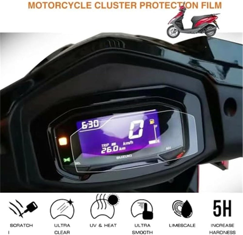 Wivplex Motorcycle Screen Protector - 5 Pack - Image 3