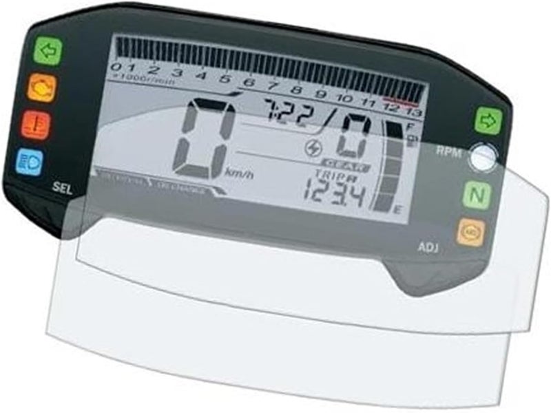 Wivplex Motorcycle Screen Protector - 5 Pack - Image 1