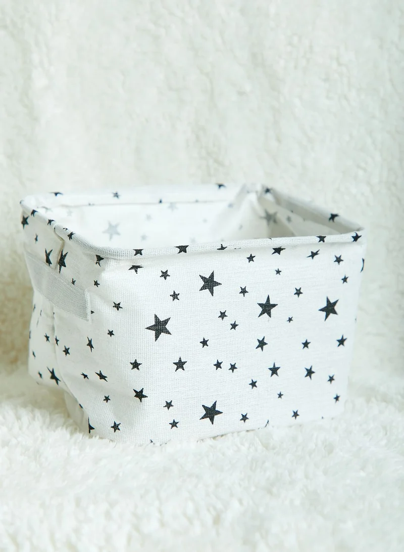 Pink Cactus Printed Storage Basket