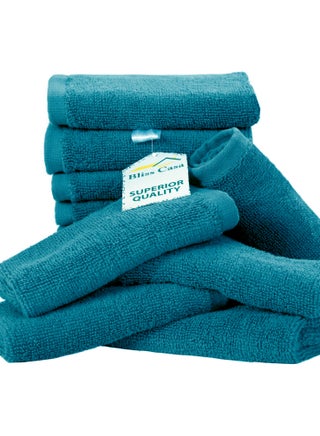 مناشف وجه قطنية مشطّة 100% من Bliss Casa (عبوة 12 قطعة، 30 × 30 سم) - 500 GSM، سريعة الامتصاص والجفاف، ناعمة - pzsku/Z1367A738C71F80A314BBZ/45/1747133780/5b0c757c-24db-4117-8dc5-5d61148217a7