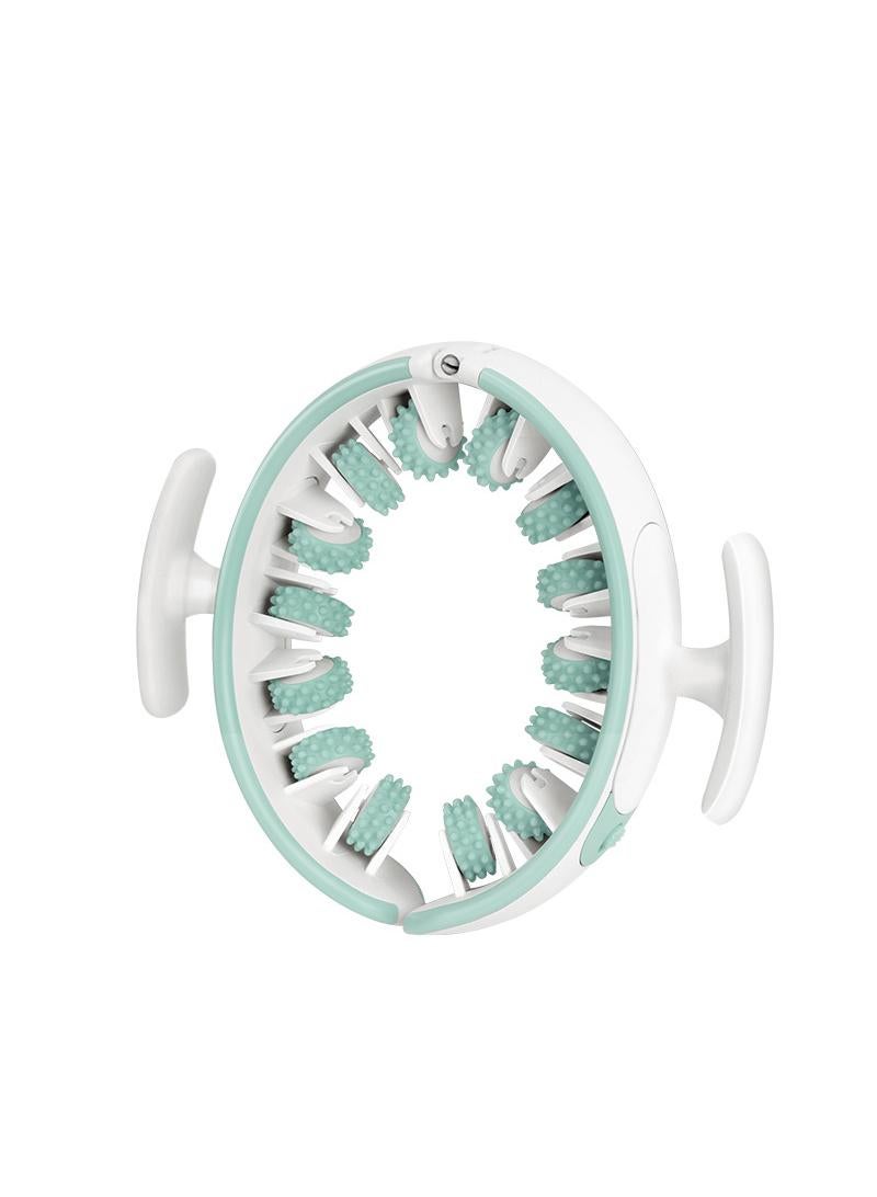 الأزرق جي دبليو مدلك الدهون كتلة نقطة الزناد العضلات بكرة كتلة الدهون إزالة اللفافة تدليك أداة تستخدم لفخذي العجل والخصر كتلة الدهون المضادة للعضلات لتخفيف الألم الليفي العضلي والأنسجة العميقة - Image 1