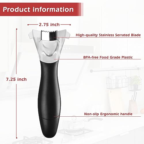 ReneeChef Professional Corn Kernel Cutter, Corn Cutter Peeler Stripper Tool with Large Ergonomic Handle, Corn Peeler #1114 - Image 3