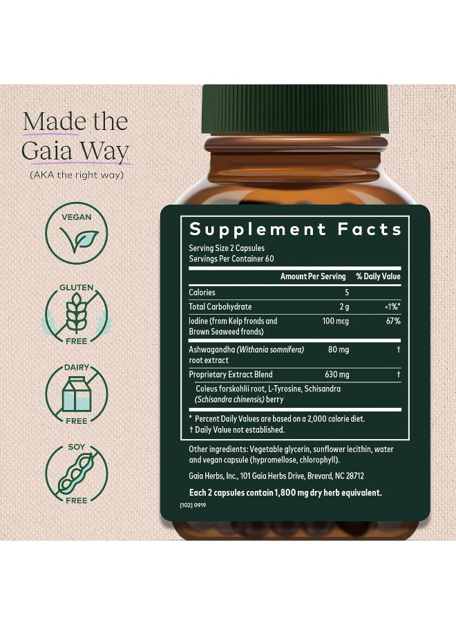 Gaia Herbs Gaia Herbs Thyroid Support  - Image 2