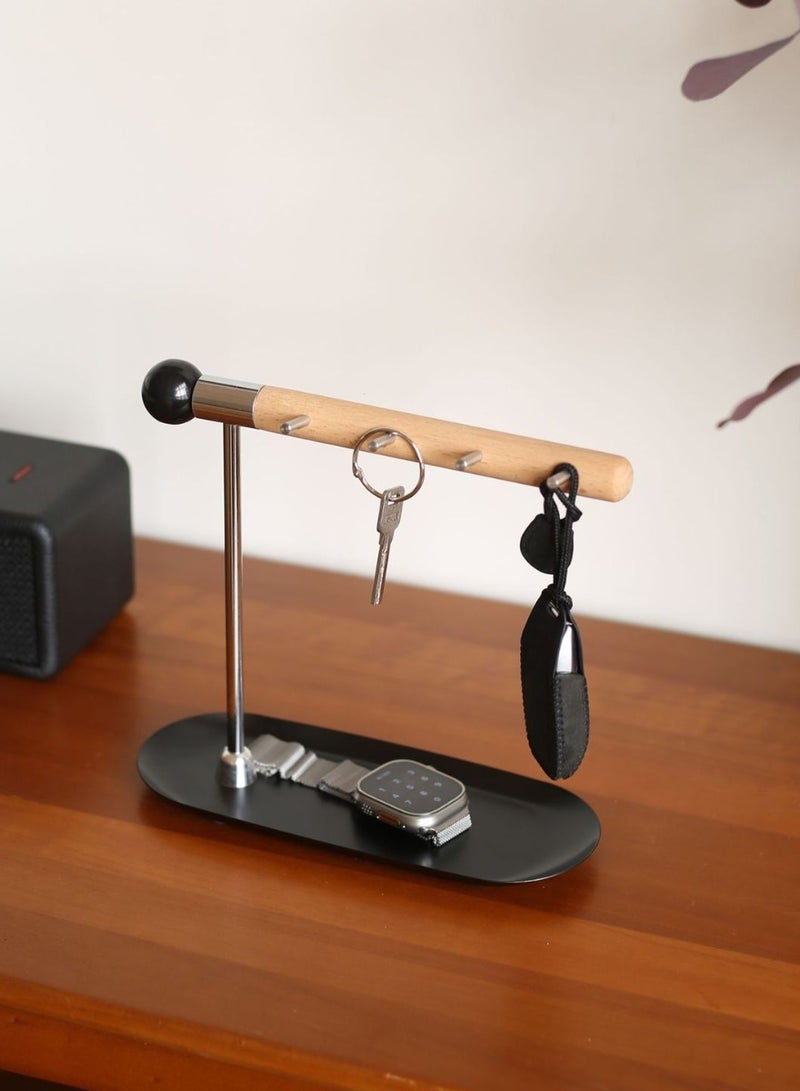 Douhe Living Room Key Foyer Storage Desktop Shelf Entrance Creative Decoration Key Rack  - Image 2