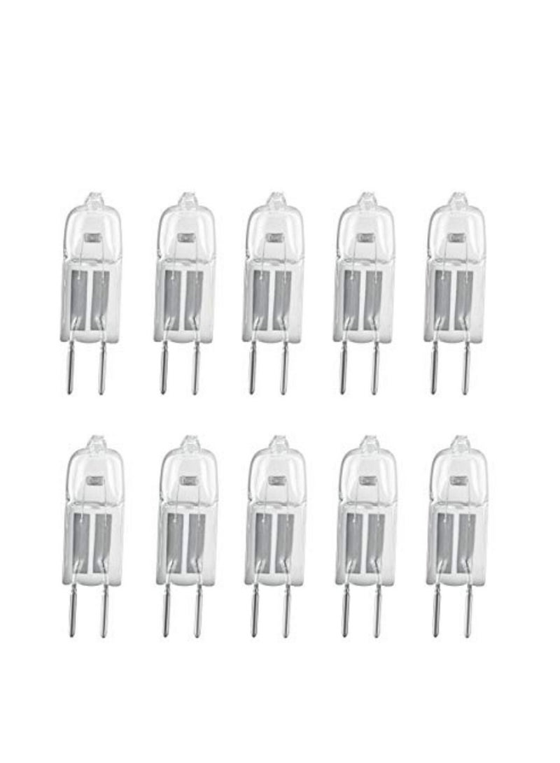 Osram Osram Capsule Lamp Halogen Bulb 12V 20W Warm White Bi Pin G4 For Accent Lights, Under Cabinet Puck Lamp, Chandeliers, Track Lighting Pack Of 10, 64425  - Image 1