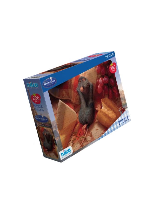 Disney - Disney puzzle Ratatouille-200PCS-68x49cm - Image 1