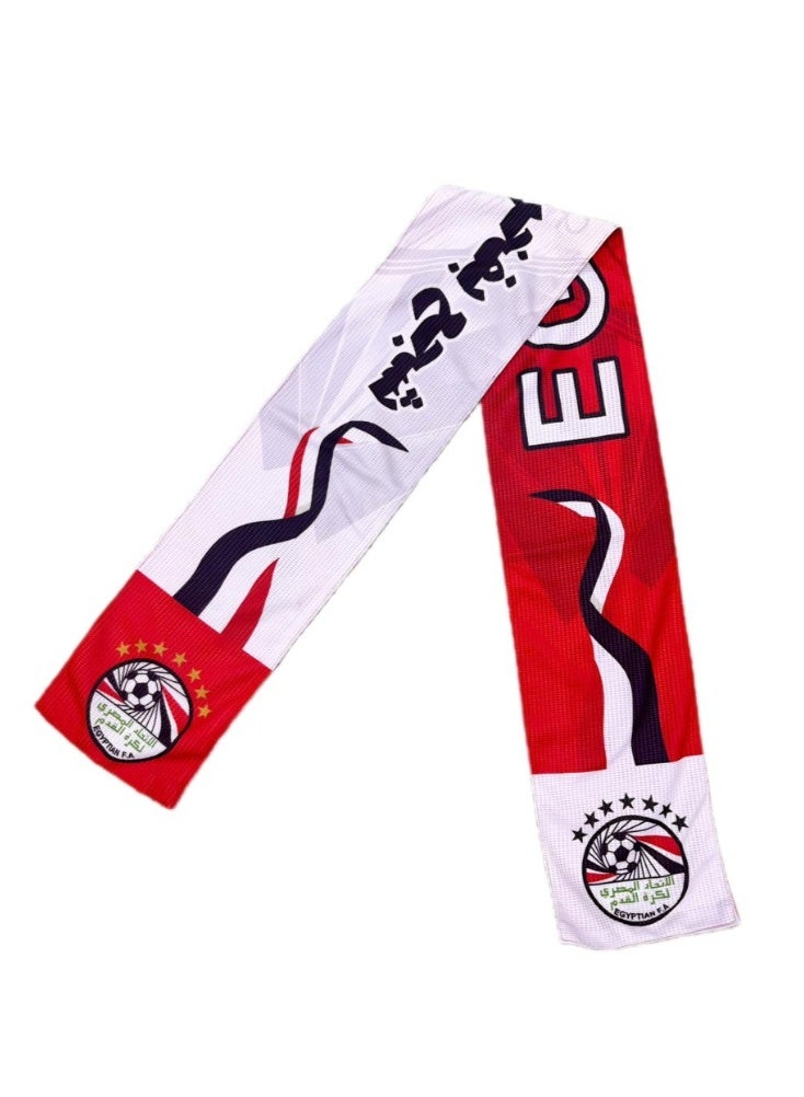 Egypt Sports Supporter Scarf – National Team Fan Scarf for Football Matches, Stadium Events & Sports Celebrations - Image 4
