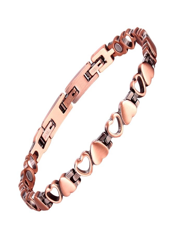 piercing Copper Bracelet for Man, Adjustable Copper Bangle, Handcrafted Mens Bracelet for Timeless Style - Image 1