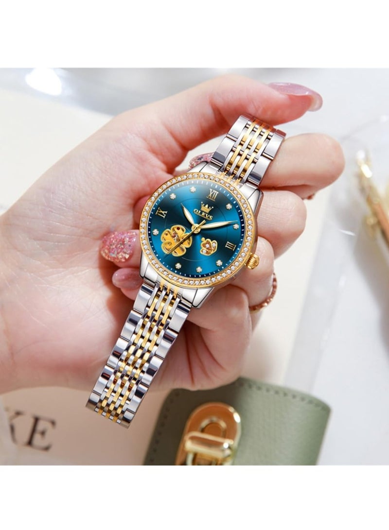 أوليفز ساعة OLEVS النسائية الرسمية المضيئة المقاومة للماء 6706 - Image 3