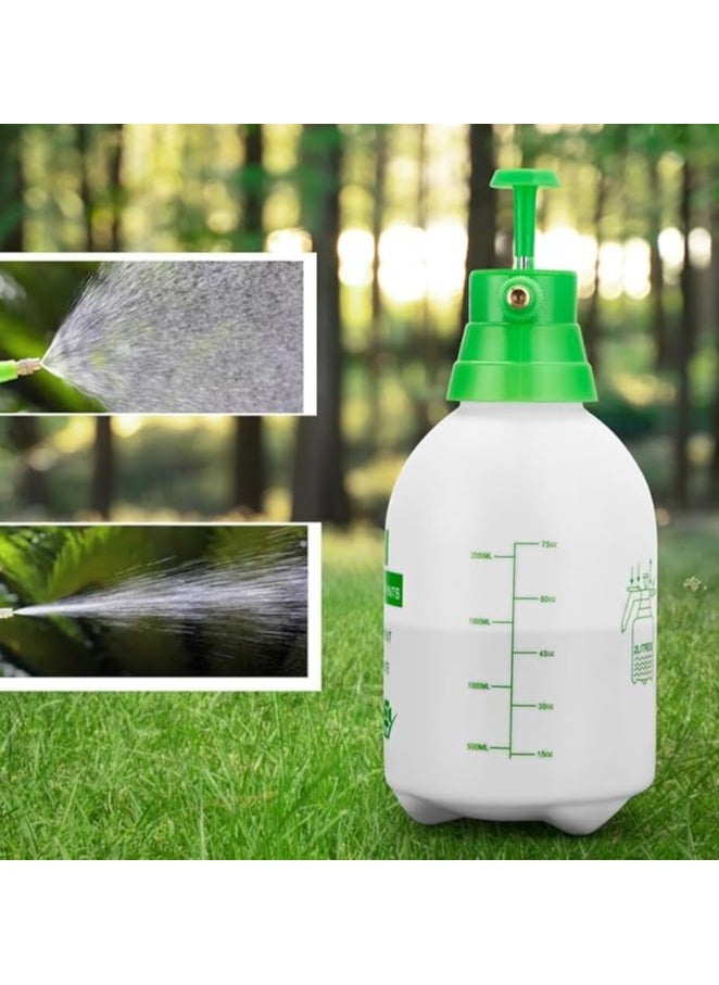 Generic - Garden Pressure Sprayer – 2 Liter Capacity – Hand Pump Operated, Multi-Purpose for Plant Watering . Features an adjustable nozzle for versatile spray patterns and a safety pressure release valve. (Green) - Image 1