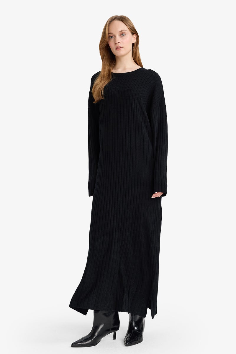 DeFacto Black Woman Regular Fit Dress Casual - Image 2