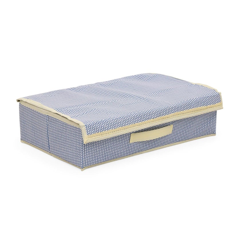 BB BACKBENCHERS Clothes Organizer NonWoven Fabric for WardrobeFoldable Cupboard Storage BoxesRectangular Almirah Organizers for ShirtsPantsTShirtsDressJeans BOXSOCKS - Image 1