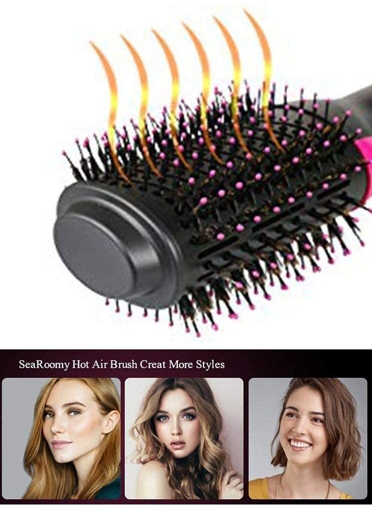2 in 1 Multifunctional Hair Dryer Volumizer Rotating Hot Hair Brush Curler Roller Rotate Styler Comb Styling Curling Iron - Image 2