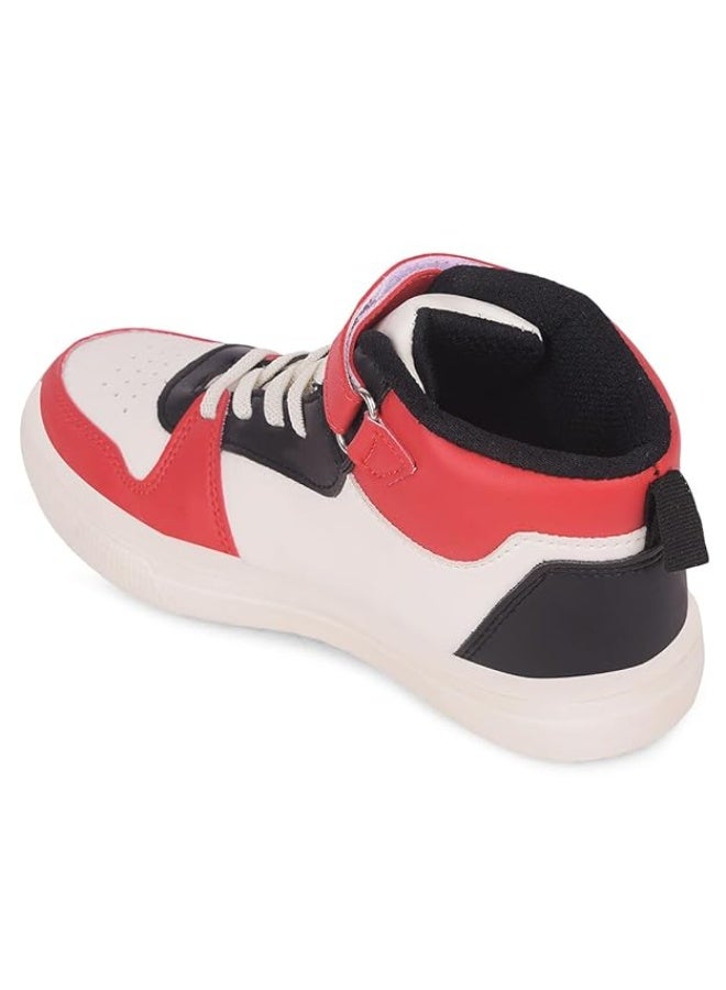 Liberty LEAP7X TOTSTREND4 Red Sneakers for Kids – Velcro Strap | Lightweight Boys Shoes - Image 4